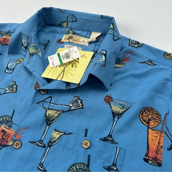 Men’s Joe Marlin Brand Cocktail Shirt Size Large - Picture 2 of 6